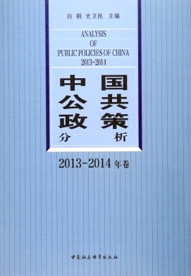 中国公共政策分析封面