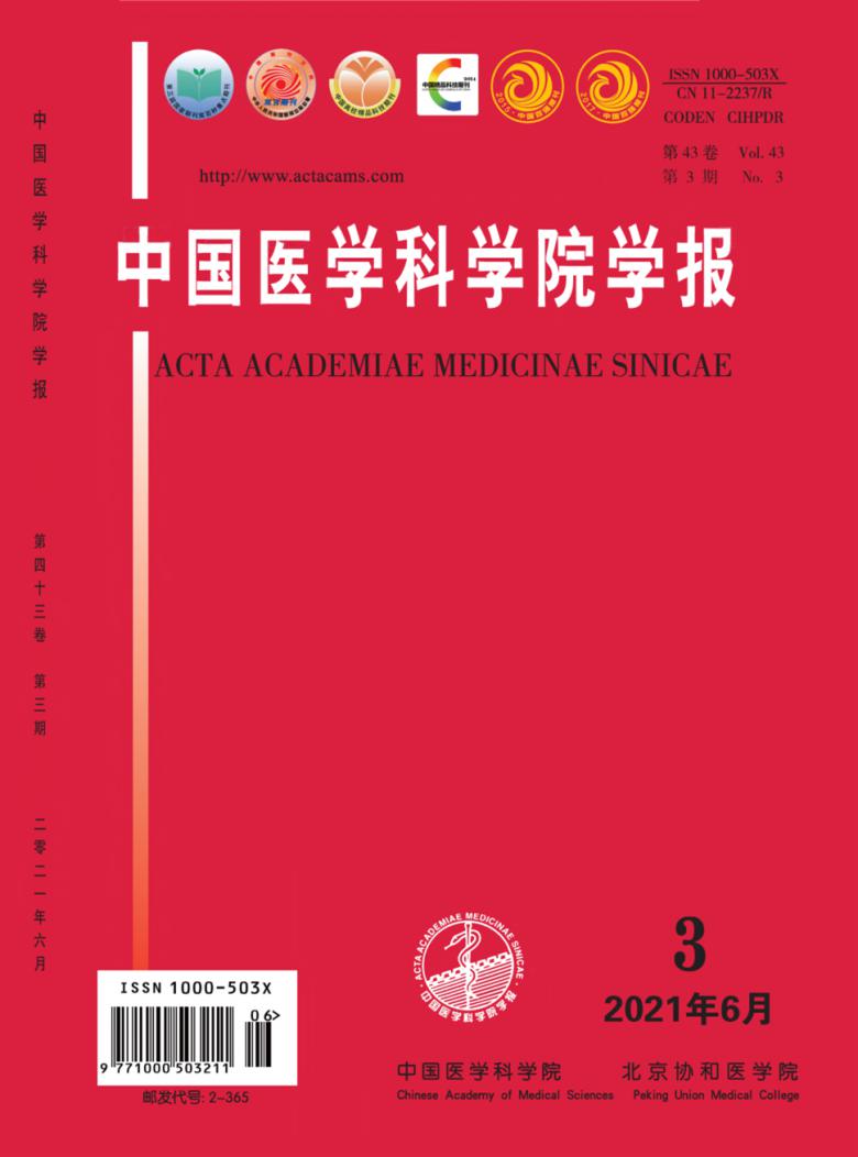中国医学科学院学报封面
