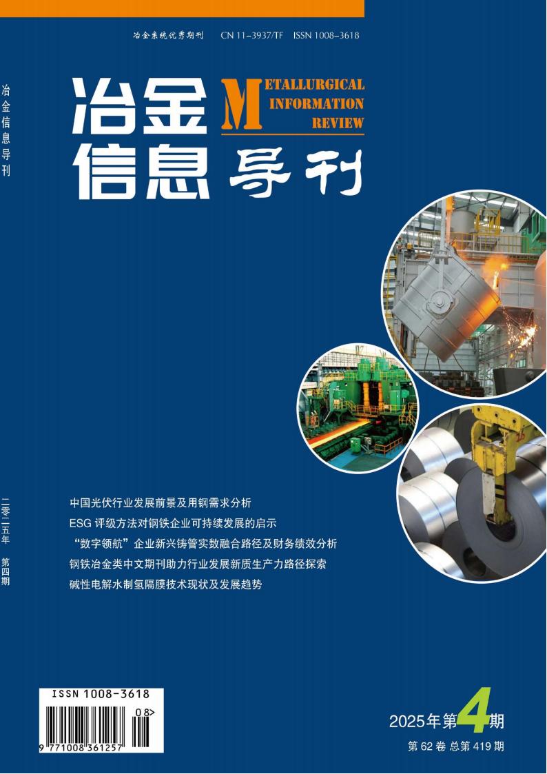 冶金信息导刊封面