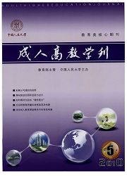 成人高教学刊封面