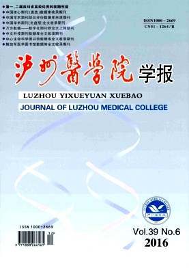 泸州医学院学报封面