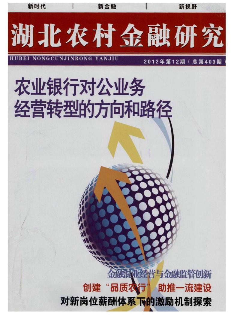 湖北农村金融研究封面