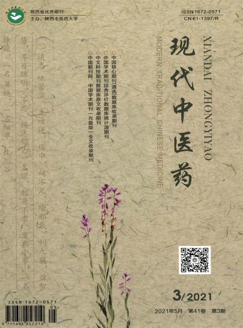 现代中医药封面