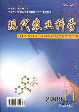 现代农业科学封面