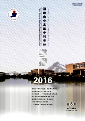 福建商业高等专科学校学报封面