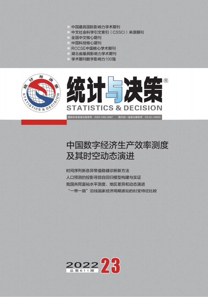 统计与决策封面