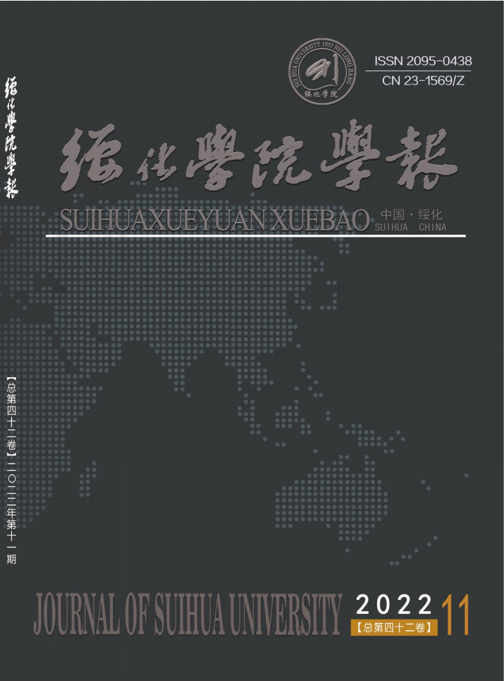 绥化学院学报封面