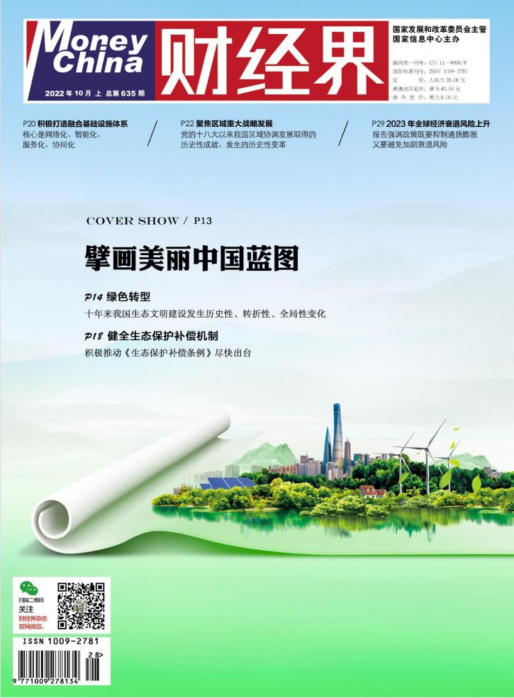 财经界封面