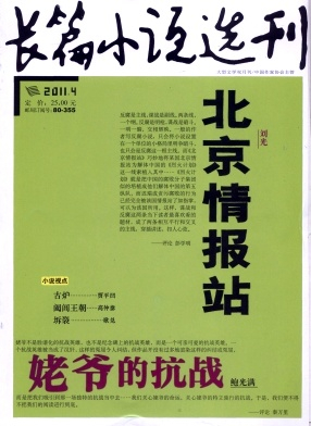 长篇小说选刊封面